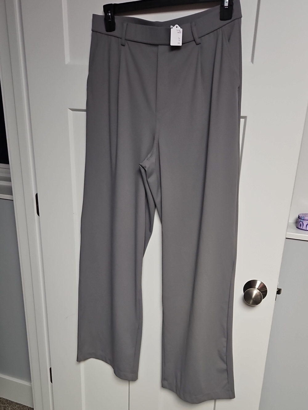 HALARA Gray Wide-Leg Trousers